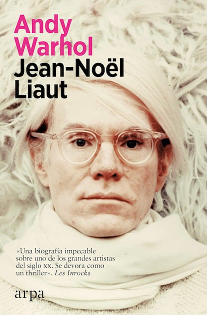 portada libro 'Andy Warhol', JEAN-NOËL LIAUT. EDITORIAL ARPA