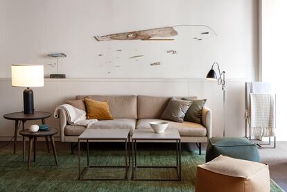 Living room created by interior designer Beatrice Askanazy from Matèria Barcelona.