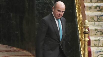 Luis de Guindos, ministro de Economía