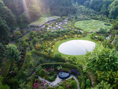 Vista general de Lur Garden, de Íñigo Segurola, en Oiartzun.