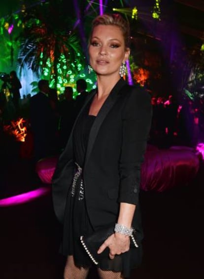 Kate Moss, en la fiesta de las joyas.