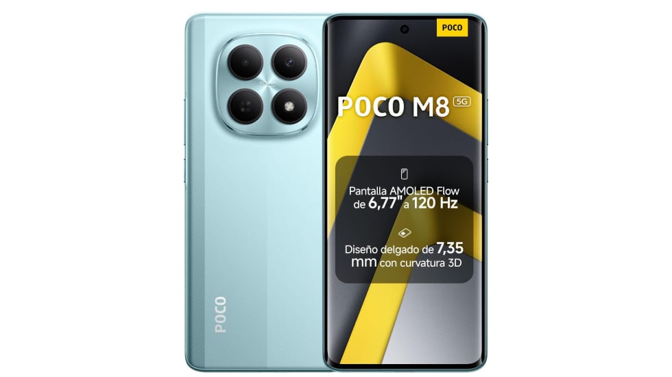 ‘Smartphone’ Xiaomi Poco M8 con 5G.