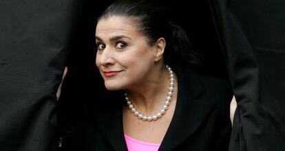 La cantante italiana Cecilia Bartoli.