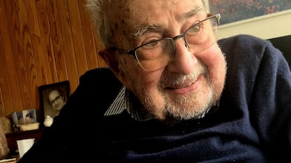 El psicólogo Ramón Bayés, retratado por su amiga Laura Piñero en una imagen cedida por ella.