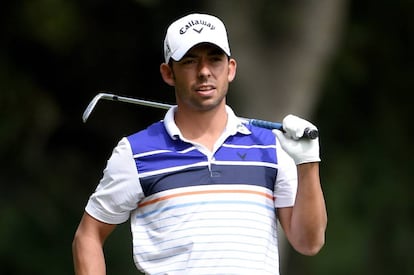 Pablo Larrazábal, el viernes en Valderrama.