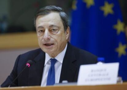 El presidente del Banco Central Europeo (BCE), Mario Draghi.