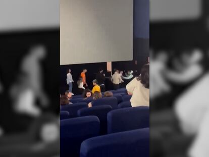 Varios espectadores protagonizan una pelea en unos cines locales de León