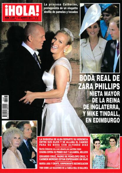 Portada de la revista '¡Hola!'