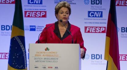 Rousseff, en un acto la semana pasada.