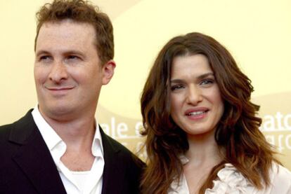 Darren Aronofsky y Rachel Weisz, en el pasado festival de Venecia.