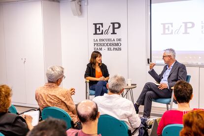 Mónica Ceberio, directora adjunta de EL PAÍS, conversa con Javier Moreno. 