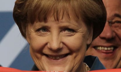 Angela Merkel.