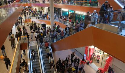 El centro comercial East Side en Berlín. 