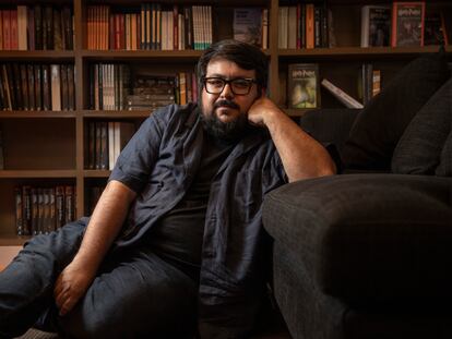 Diego Zuñiga en las oficinas de Random House, en Ciudad de México, el 27 de junio.