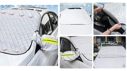 Esta funda exterior para el coche está fabricada en cuatro capas resistentes y eficientes.  ISDI.