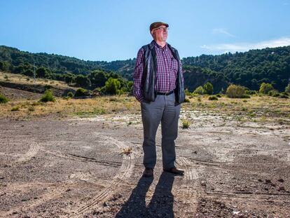 Miguel Caballero, uno de los investigadores que busca los restos de García Lorca, retratado en octubre de 2015.