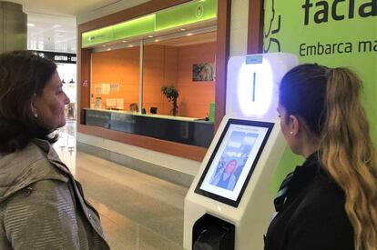 El sistema biométrico de Menorca es el más avanzado frente a los instalados en otras terminales.