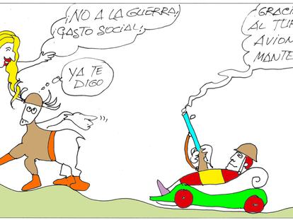 Peridis: aviones y mantequilla