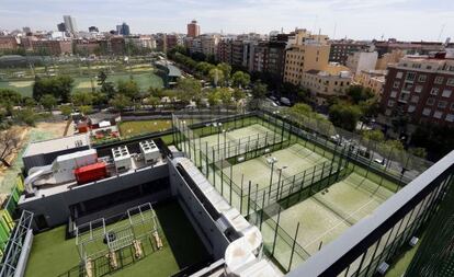El Centro Deportivo Municipal Vallehermoso.