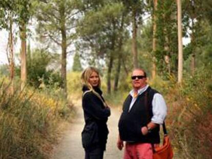 Gwyneth Paltrow con Mario Batali.