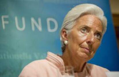 La directora del Fondo Monetario Internacional (FMI), Christine Lagarde. EFE/Archivo