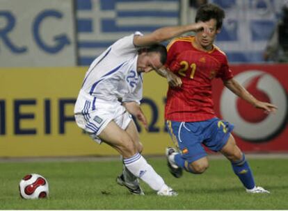 Silva, durante un lance del encuentro