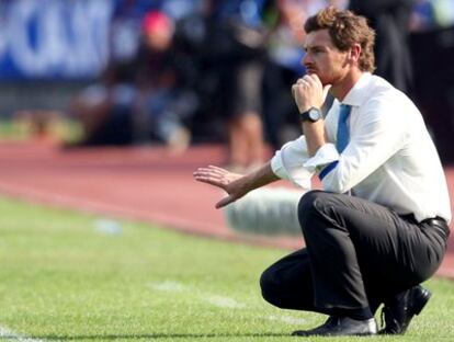 André Villas-Boas, en un partido con el Oporto.