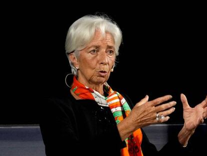 Christine Lagarde, presidenta del BCE