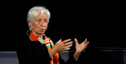 Christine Lagarde, presidenta del BCE