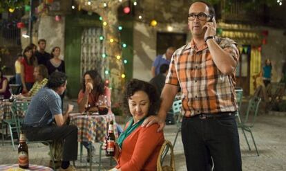 Carmen Machi y Javier Cámara en 'Que se mueran los feos'.