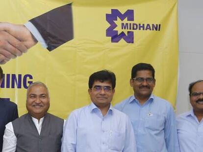 Firma del acuerdo en India de Tubacex con Midhani.