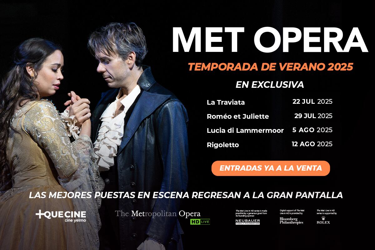Disfruta de la temporada de verano MET Ópera con Cine Yelmo