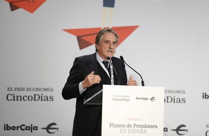 Valeriano Gómez, exministro de Trabajo. 