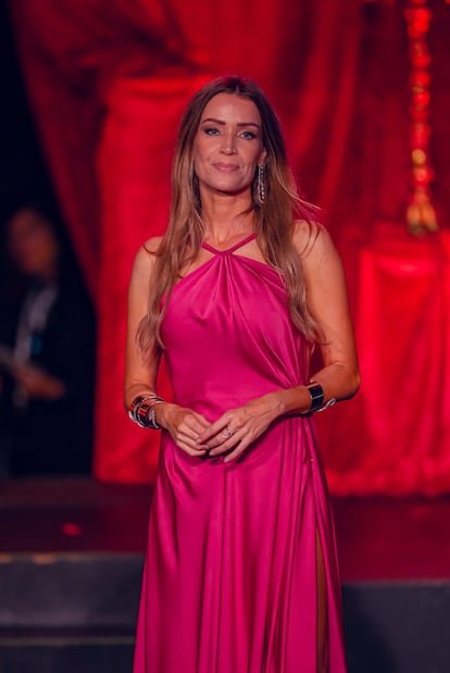 La emprendedora Nicole Kimpel acudió a la gala en representación de su pareja, el actor Antonio Banderas.