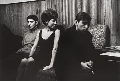 Joan Manuel Serrat, Núria Feliu e Raimon, 1967.