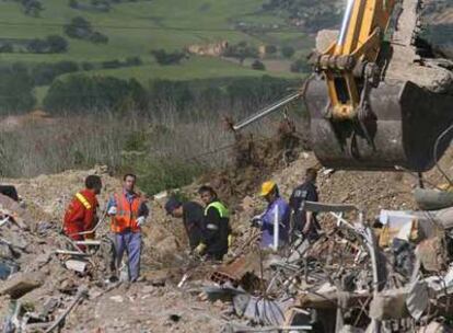 La escombrera de Palencia en la que han sido hallados los restos de los desaparecidos.