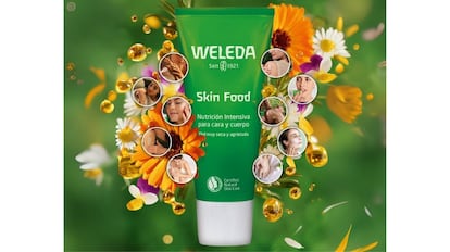Esta crema Weleda Skin Food está formulada con ingredientes de origen natural.