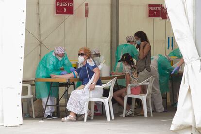 Pruebas de la covid-19 realizadas en Torrejón de Ardoz este domingo 31 de mayo.