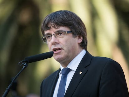 Carles Puigdemont, Catalan regional premier.