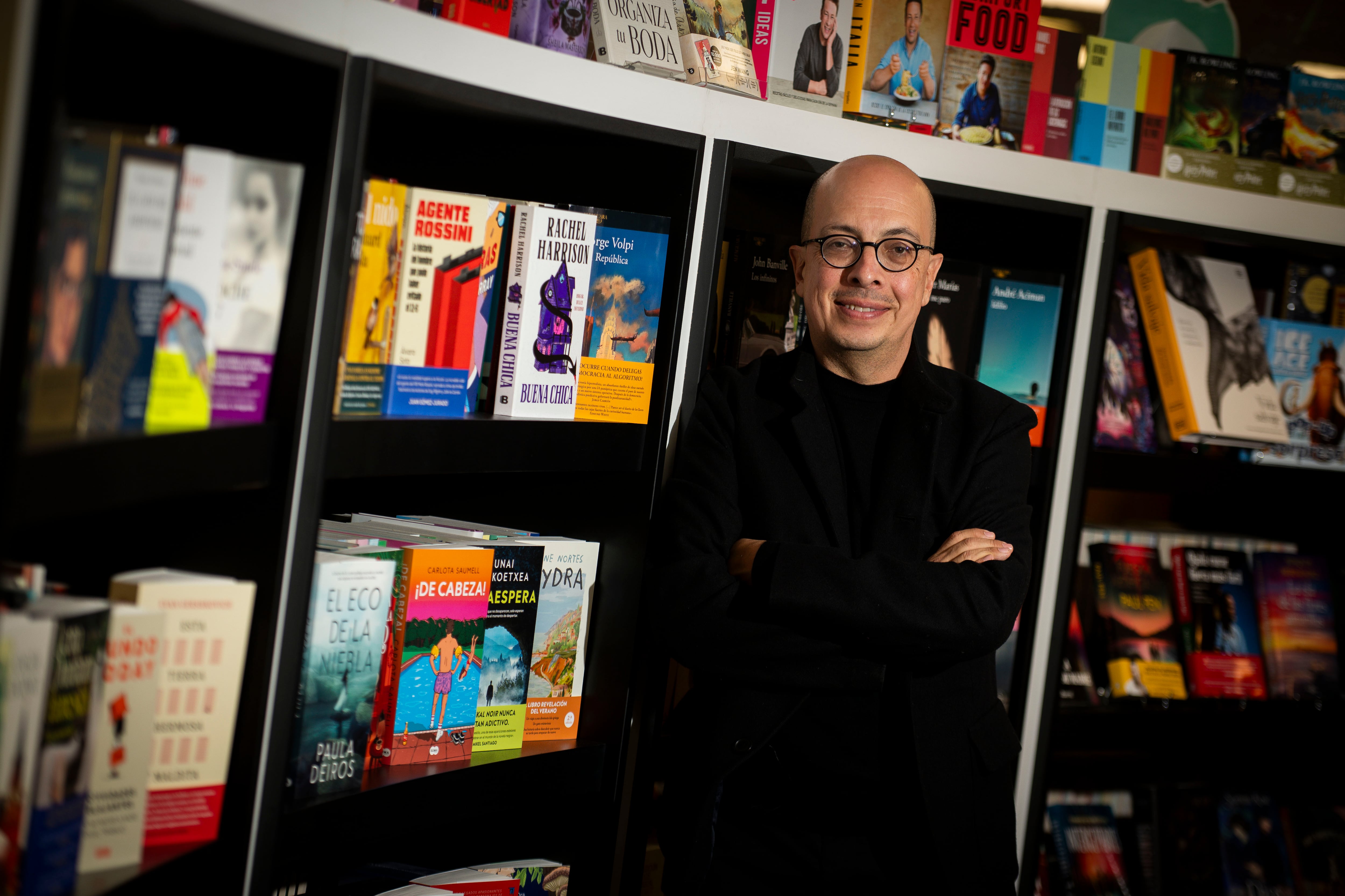 El escritor Jorge Volpi. 