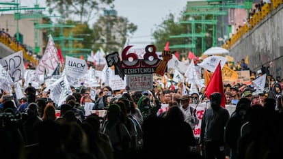 Marcha 2 de octubre 2025 por la Matanza de Tlatelolco