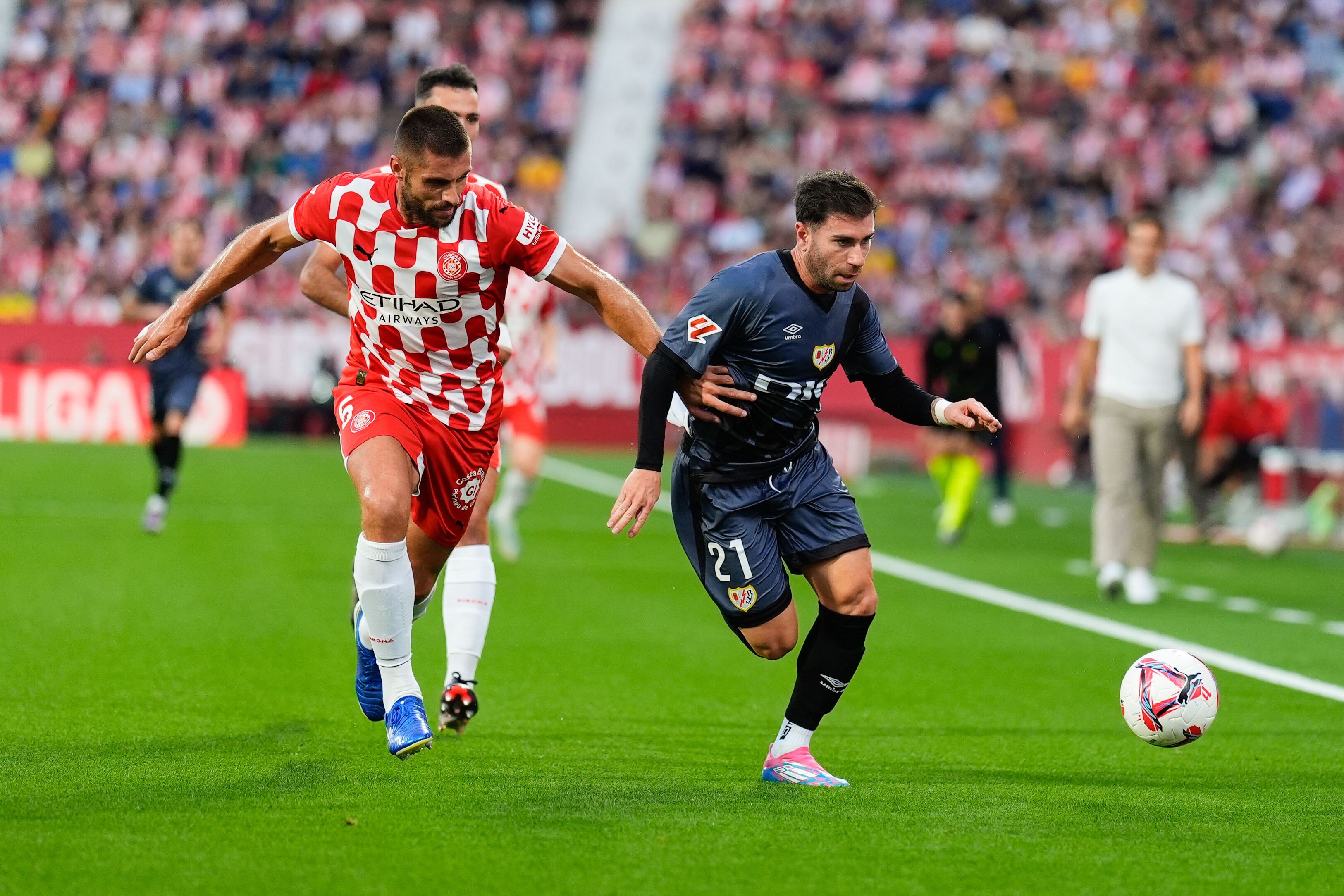 El Girona se atasca en casa y empata ante el Rayo Vallecano