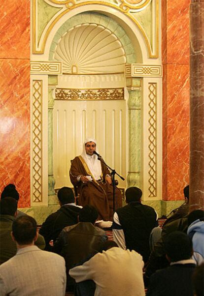 El imán Munir Mahmoud, principal autoridad religiosa de la mayor mezquita de España.
