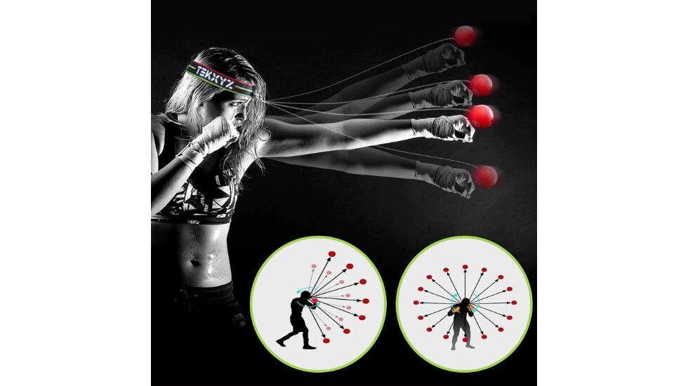 La pelota permite mejorar la coordinación y la rapidez.