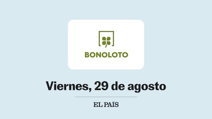 Bonoloto comprobar sorteo del viernes 29 de agosto de 2025