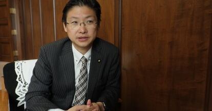 El viceministro de Exteriores de Japón, Kenta Wakabayashi, en Tokio.