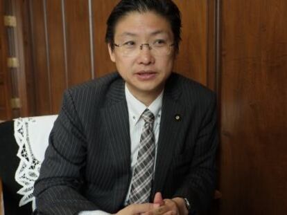 El viceministro de Exteriores de Jap&oacute;n, Kenta Wakabayashi, en Tokio. 