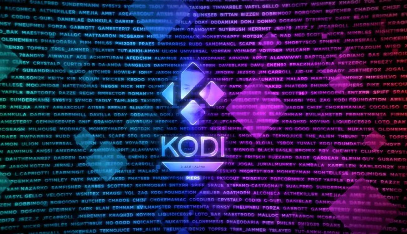 Ya puedes instalar Kodi 22 “Piers” Alpha 3 con mejoras en Dolby Vision y mayor compatibilidad multimedia