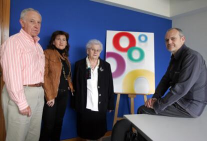 (De izquierda a derecha) José Luis Anzola, Yolanda Lázaro, Gloria Díez y Ricardo Aldama.