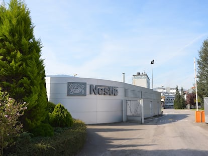 Fábrica de Nestlé en La Penilla de Cayón, Cantabria.